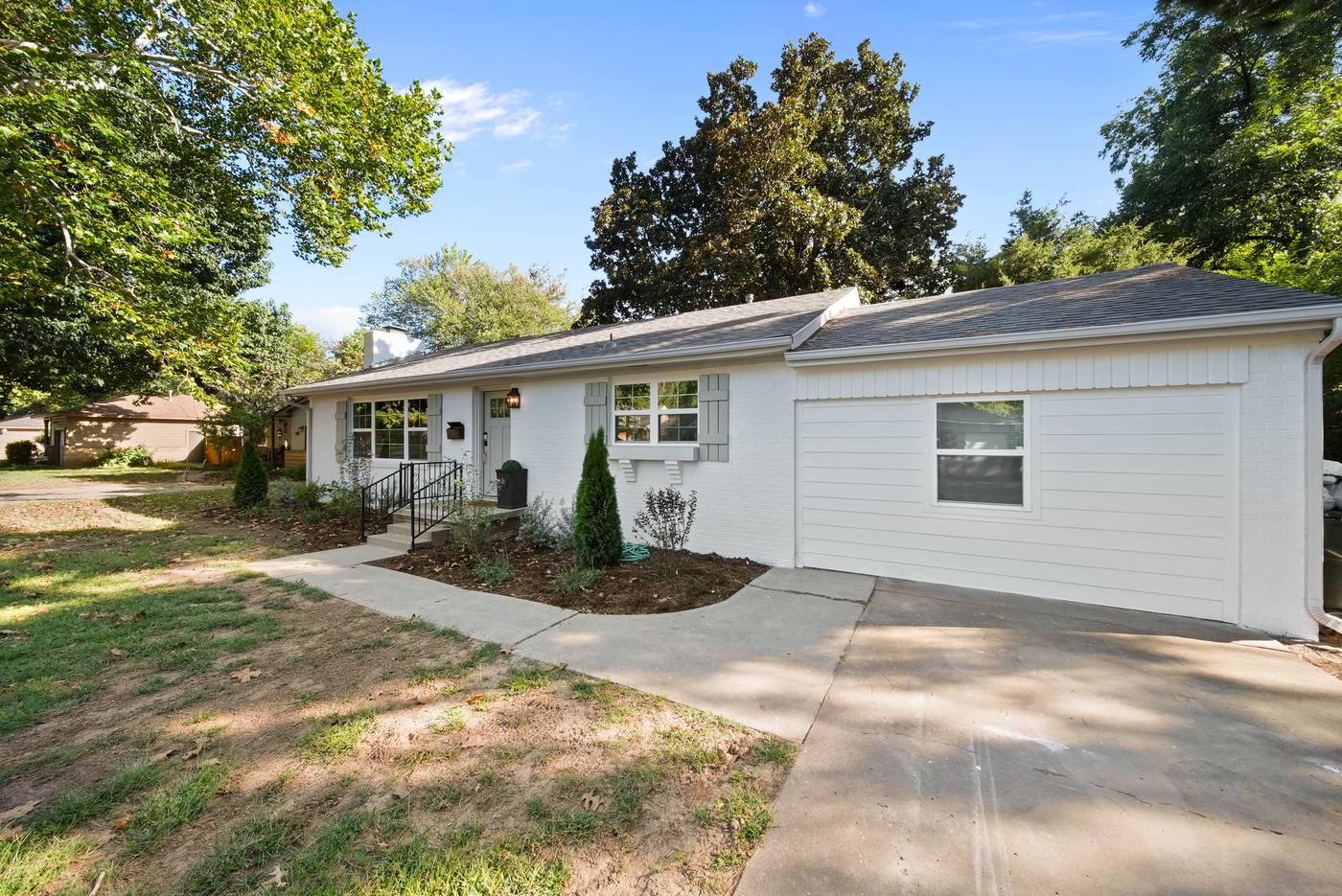 1212 Cadell exterior after renovation
