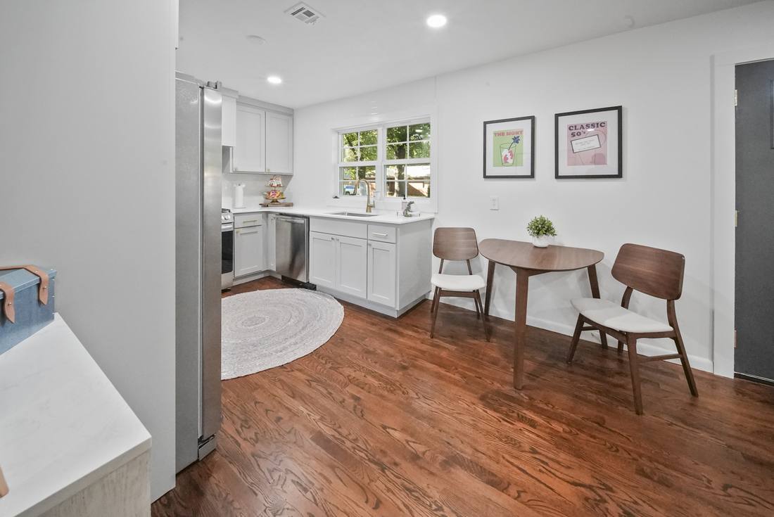 1212 Cadell kitchen after renovation